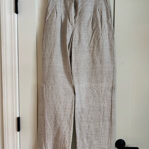 Aritzia Beige Linen pants